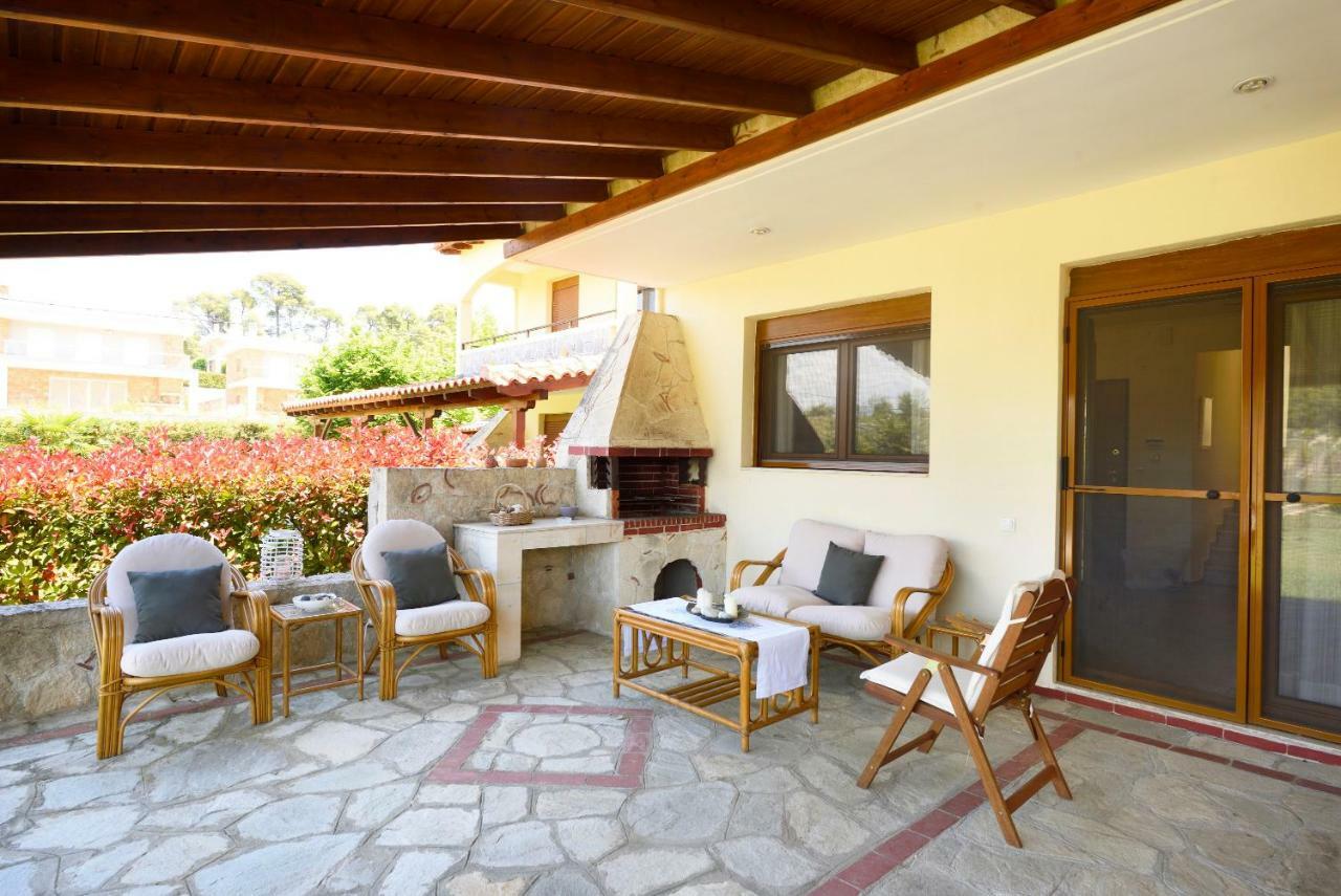 Sani Beach Villa Kültér fotó